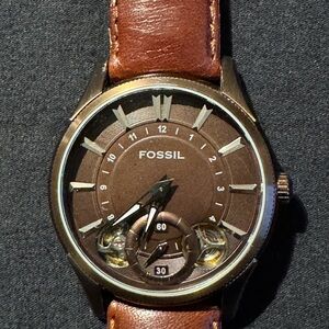 Men’s Hybrid Fossil Arkitekt ME-1035 Twist Stainless Steel Watch